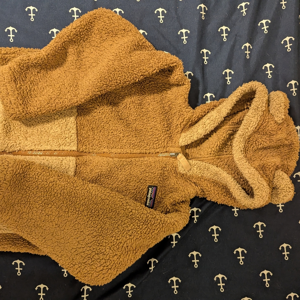 Patagonia Brown Sherpa Fleece Jacket